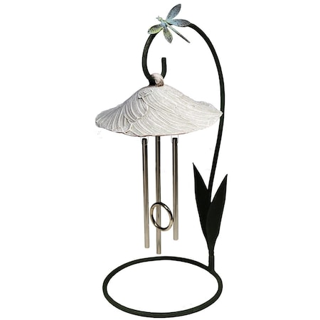 Sunblossom Solar Gifts Sunblossom Solar Gifts BBL-ST Bella Blossom Solar Powered Indoor Chime - Stone BBL-ST